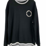 Goodfellow & Co Men's Black "Always Love" Size L Sweatshirt