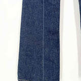 Paige Laurel Canyon Women's Dark Blue Size 25/0 Bootcut Distressed Jeans