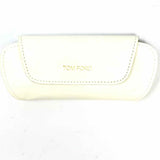 TOM FORD Black Brown Cat Eye Tortoise Frames w/ Sunglasses Attachment