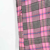 maeve Women's Pink Size 6 Wide Leg Plaid Pants