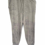 Lululemon Warm Down Women's Gray Size 14 Jogger crackle Sweatpants