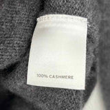 Halogen Women's Gray Size M V-Neck Cashmere Sweater