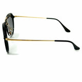 Ray Ban Black Gold Tone Aviator RB4292 Sunglasses