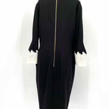 Ted Baker Rastrel Women's Black Size 5 3/4 Sleeve Midi Dress