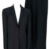Ann Taylor Women's Black Size 8 2 Piece Textured Pants Set