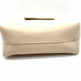 Gaston Luga Splashini Wood Beige Top Handle vegan leather Crossbody