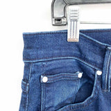 Mother Maven Ankle Women's Dark Blue Size 32 Mid Rise Wide Leg Jeans