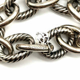 DAVID YURMAN XL Oval Link 925 Sterling Silver Chain Cable Bracelet
