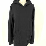 Wings + Horns Men's Black Size M Hooded Pullover Sweatshirt