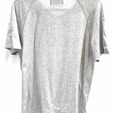 Reigning Champ Men's Gray Size M 1/4 Button heather T-shirt