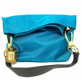 Anteprima-nueve The Original Bucket Bag Nylon Teal Shoulder Bag