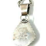Shiprock Trading Post .925 Turquoise Necklace