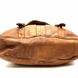 Rawlings Camel Flap Buckle Leather Messenger Bag