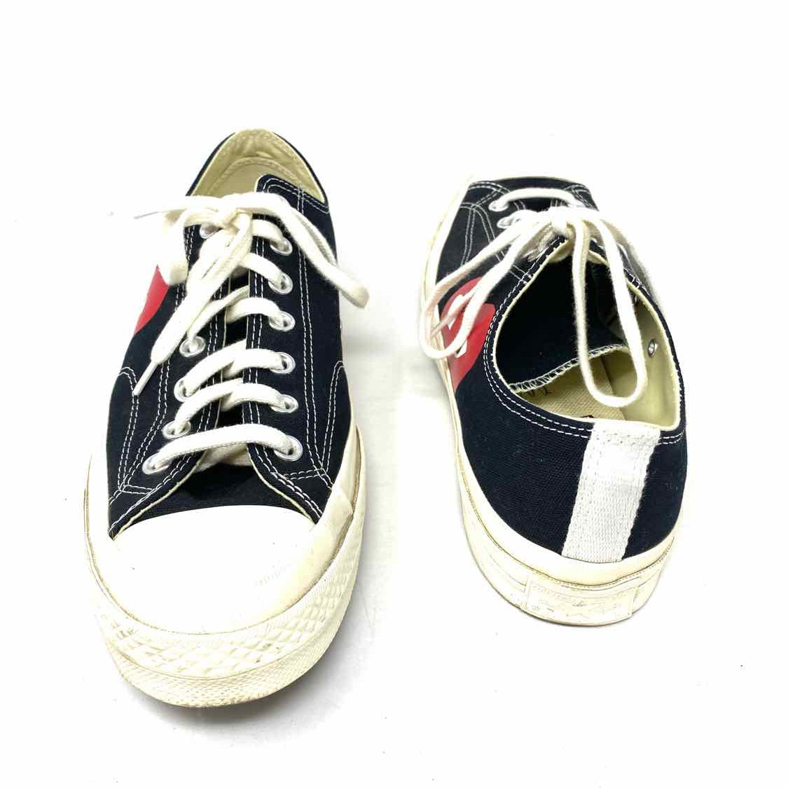 Converse x Comme des Garcons PLAY Men's Black Shoe Size 11 Low Top Sneakers