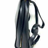 LOUIS VUITTON Early 2000's Mabillon Epi Leather Black Dome BackPack