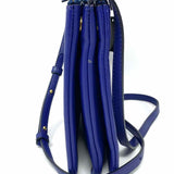 Celine 2013 Small Trio Royal Blue Pouch Leather Crossbody