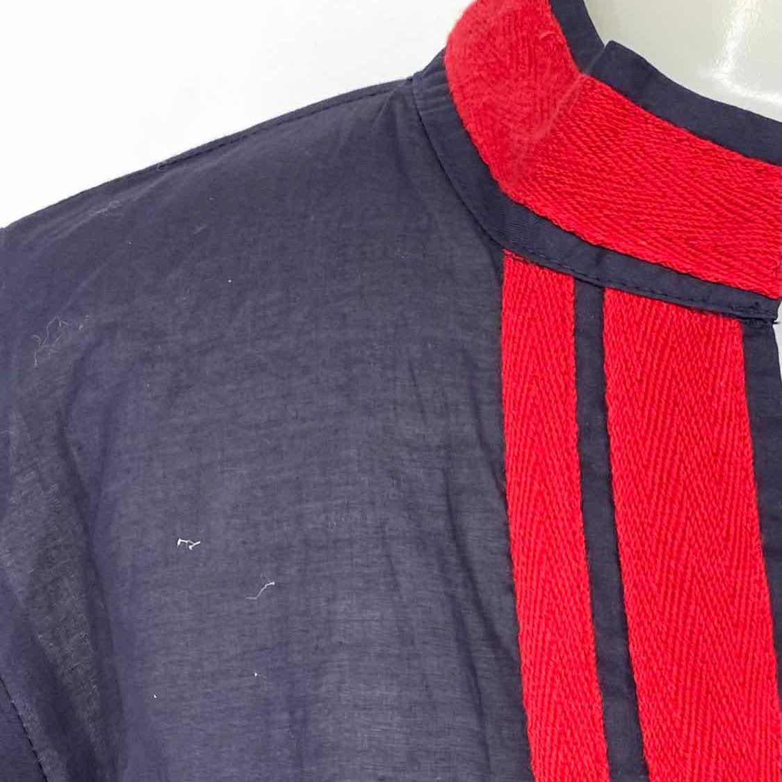 Tory Burch Women's Navy Blue tunic Size 10 Dress