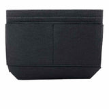 Black Felt Purse Organizer Insert Slender Medium