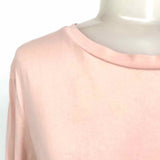 Theory Women's Pink Size M Cotton Long Sleeve