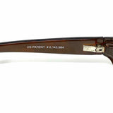 Maui Jim Stingray MJ 190-10 Brown Slim Made in Italy Sunglasses