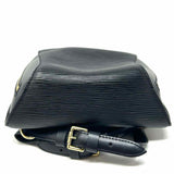 LOUIS VUITTON Early 2000's Mabillon Epi Leather Black Dome BackPack