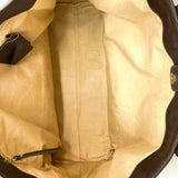 Max Mara Brown Large Woven Leather Tote