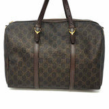 Gucci Coated Canvas Brown Boston GG Satchel