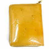LOUIS VUITTON 2002 Reade PM Beige Mini Monogram Vernis Leather Tote w/ Wallet