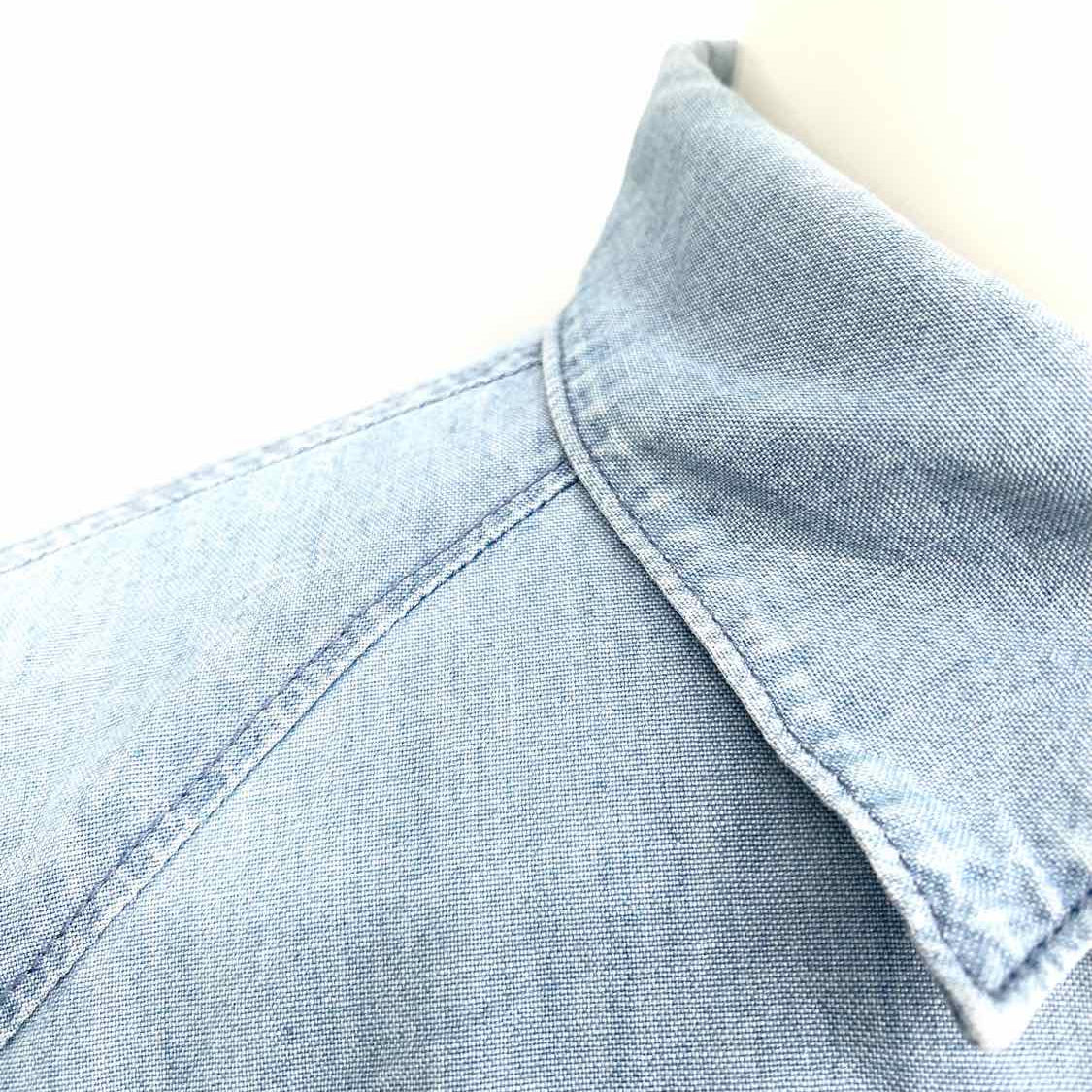 Paige Women's Light Denim Button Down Size XS Long Sleeve