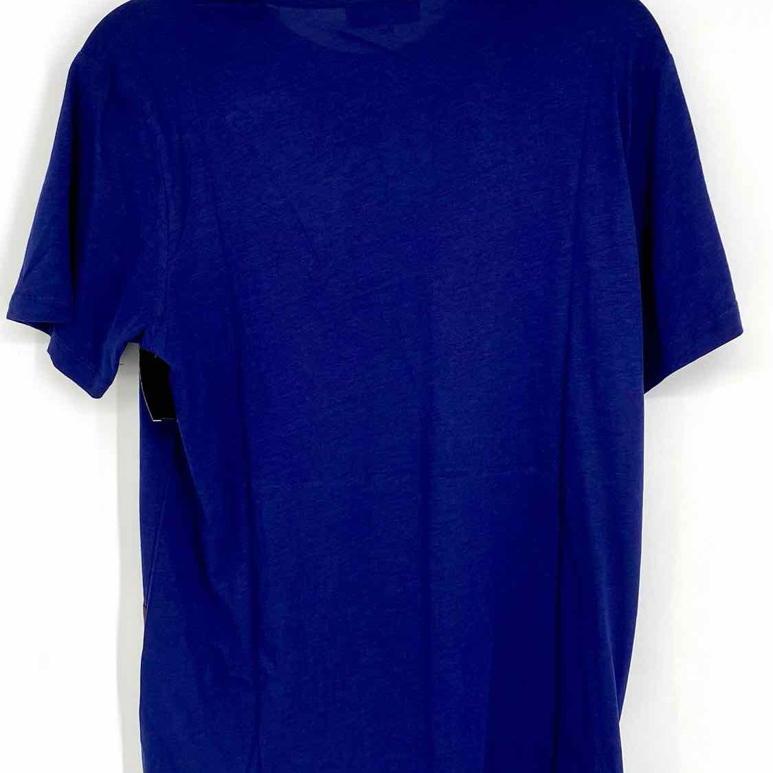 Yazbukey Womans Portrait Women's Navy Blue Size S Crew Graphics T-shirt