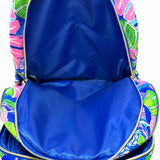 Lilly Pulitzer Nylon Pink Blue Tropical BackPack