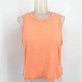 Lululemon Train to be W1CXAS Women's Orange Size M Scoop Neck Sleeveless