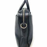 Coach Beckett Black Pebbled Leather Briefcase