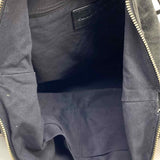 Club Monaco Black Hobo Suede Y2K Messenger Bag