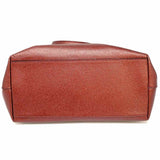 Coach City Zip Red Metallic Leather Made in Philippines Tote