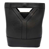 Saint Laurent 2024 Y Small Bucket Black Calf Leather Made in Italy Bucket Bag