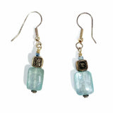 Estate Mid Century RH Mexico .925 Silver Aquamarine Vintage Jewelry Set