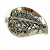 Danecraft Sterling Silver Leaf Brooch
