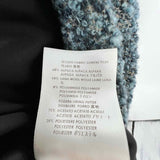 Gucci Women's Teal Blue Size L pencil Tweed Skirt