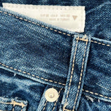 ZARA Women's Blue Size 32/14 Low Rise Wide Leg Jeans