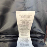 Michael Kors Men's Black Burgundy Size M Plaid Jacket