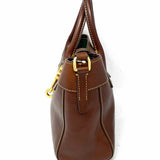 Dooney & Bourke Florentine Amelie Brown Tote Leather Satchel