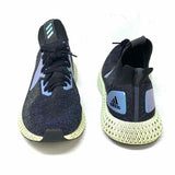 Adidas Men's Alphaedge 4D Black Blue Shoe Size 13 Lace Up Knit Sparkle Sneakers