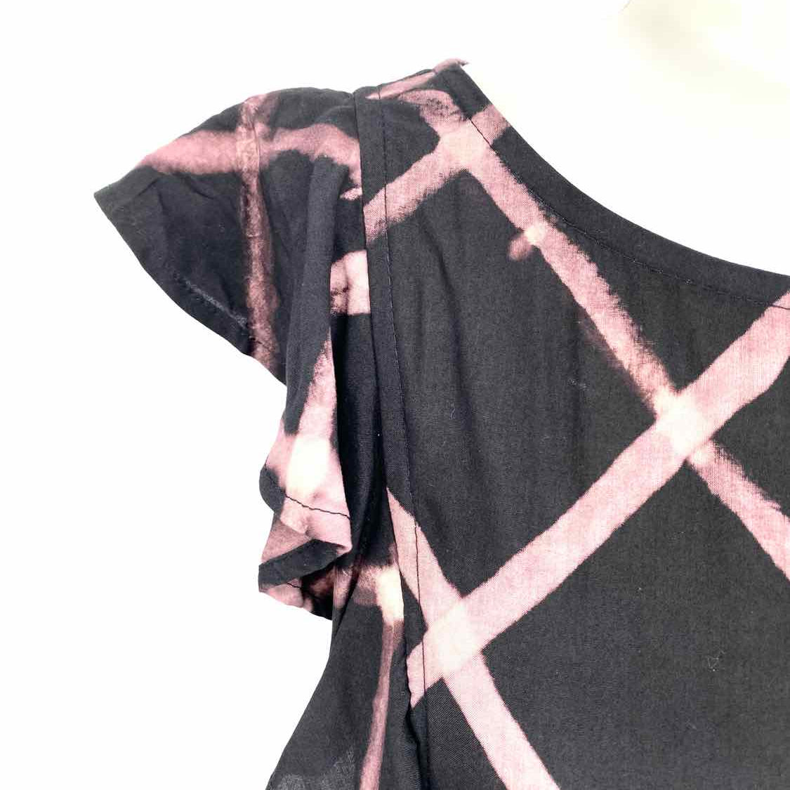 The Odells Women's gray/pink Maxi Diamonds Size XS Dress