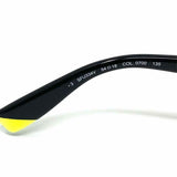 Furla Black Green Cat Eye Color Block Sunglasses
