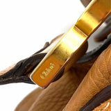 Chloe 2012 Marcie Medium Beige Saddle Bag Pebbled Leather Crossbody