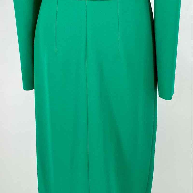 Safiyaa Zhad Women's Green Size 6 sheath Embellished Gown