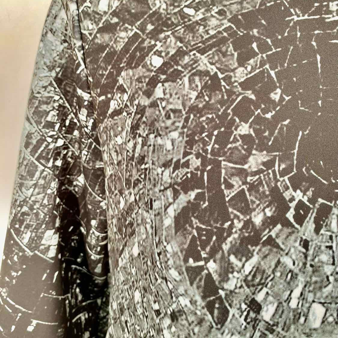 Anima Pop Women's Black / Gray Size M Reversible Disco Ball Dress