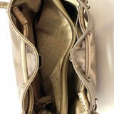Cole Haan Gold Hobo Metallic Leather Tote