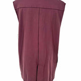 Free People Women's Brown Size M Collared Vest